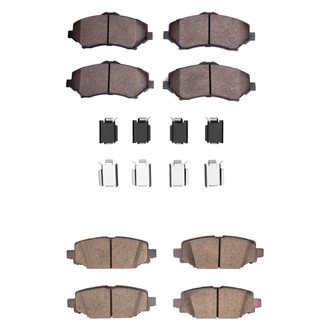 R1 Concepts® - Ceramic Front and Rear Brake Pad Set
