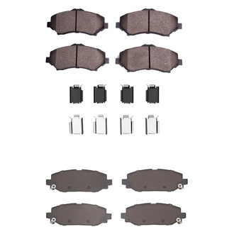 R1 Concepts® - Ceramic Front and Rear Brake Pad Set