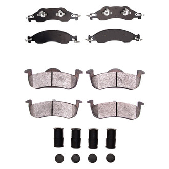 R1 Concepts® - Ceramic Front and Rear Brake Pad Set