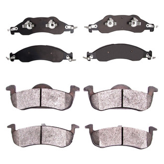 R1 Concepts® - Ceramic Front and Rear Brake Pad Set