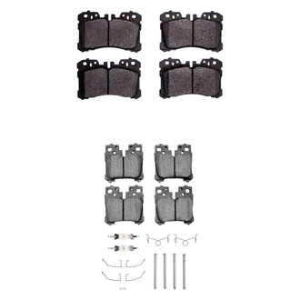 R1 Concepts® - Ceramic Front and Rear Brake Pad Set