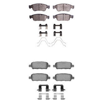 R1 Concepts® - Ceramic Front and Rear Brake Pad Set