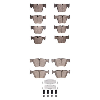 R1 Concepts® - Ceramic Front and Rear Brake Pad Set