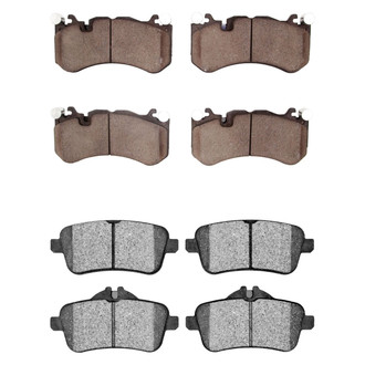 R1 Concepts® - Ceramic Front and Rear Brake Pad Set