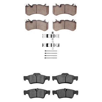 R1 Concepts® - Ceramic Front and Rear Brake Pad Set