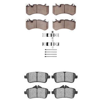 R1 Concepts® - Ceramic Front and Rear Brake Pad Set