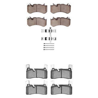 R1 Concepts® - Ceramic Front and Rear Brake Pad Set