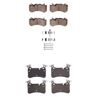 R1 Concepts® - Ceramic Front and Rear Brake Pad Set