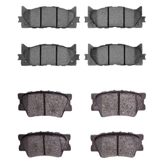 R1 Concepts® - Ceramic Front and Rear Brake Pad Set