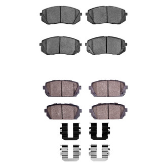 R1 Concepts® - Ceramic Front and Rear Brake Pad Set