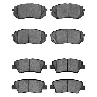 R1 Concepts® - Ceramic Front and Rear Brake Pad Set