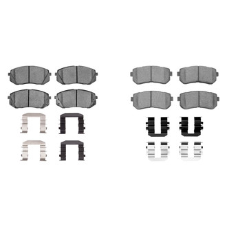 R1 Concepts® - Ceramic Front and Rear Brake Pad Set