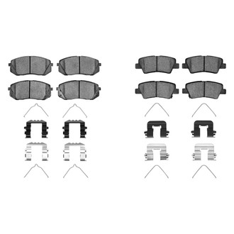 R1 Concepts® - Ceramic Front and Rear Brake Pad Set