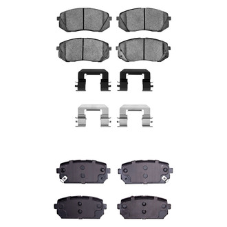 R1 Concepts® - Ceramic Front and Rear Brake Pad Set