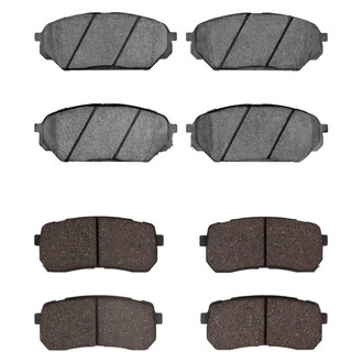 R1 Concepts® - Ceramic Front and Rear Brake Pad Set