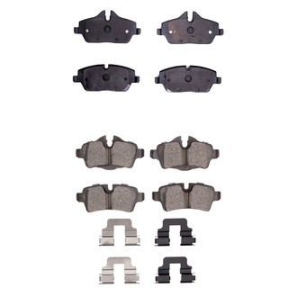 R1 Concepts® - Ceramic Front and Rear Brake Pad Set