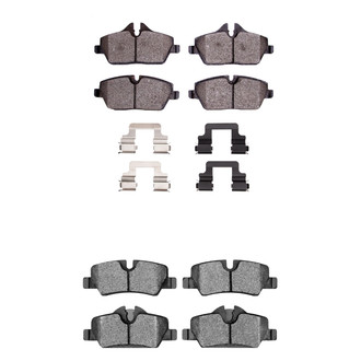 R1 Concepts® - Ceramic Front and Rear Brake Pad Set