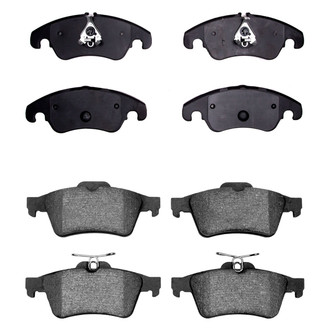R1 Concepts® - Ceramic Front and Rear Brake Pad Set
