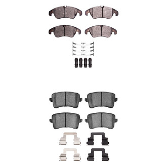R1 Concepts® - Ceramic Front and Rear Brake Pad Set