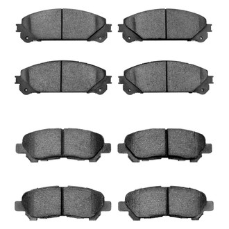 R1 Concepts® - Ceramic Front and Rear Brake Pad Set