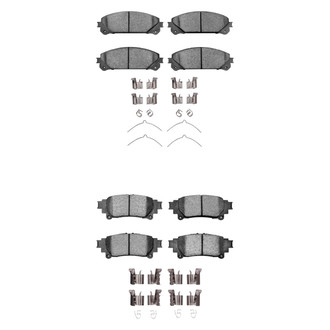 R1 Concepts® - Ceramic Front and Rear Brake Pad Set