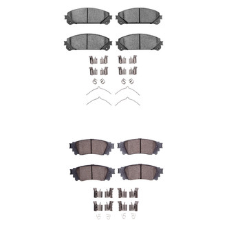R1 Concepts® - Ceramic Front and Rear Brake Pad Set