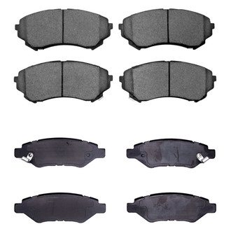 R1 Concepts® - Ceramic Front and Rear Brake Pad Set