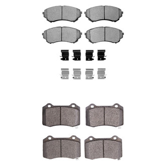 R1 Concepts® - Ceramic Front and Rear Brake Pad Set