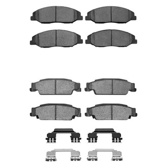 R1 Concepts® - Ceramic Front and Rear Brake Pad Set