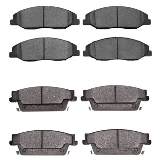 R1 Concepts® - Ceramic Front and Rear Brake Pad Set