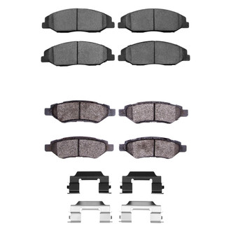 R1 Concepts® - Ceramic Front and Rear Brake Pad Set