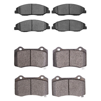R1 Concepts® - Ceramic Front and Rear Brake Pad Set