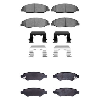 R1 Concepts® - Ceramic Front and Rear Brake Pad Set
