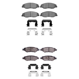 R1 Concepts® - Ceramic Front and Rear Brake Pad Set