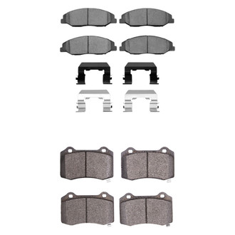 R1 Concepts® - Ceramic Front and Rear Brake Pad Set