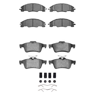 R1 Concepts® - Ceramic Front and Rear Brake Pad Set
