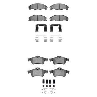 R1 Concepts® - Ceramic Front and Rear Brake Pad Set