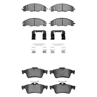 R1 Concepts® - Ceramic Front and Rear Brake Pad Set