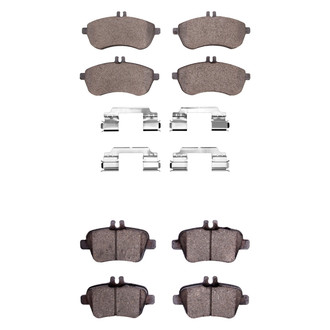 R1 Concepts® - Ceramic Front and Rear Brake Pad Set