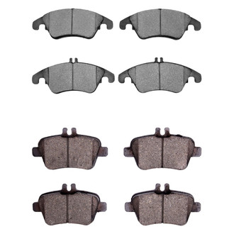 R1 Concepts® - Ceramic Front and Rear Brake Pad Set
