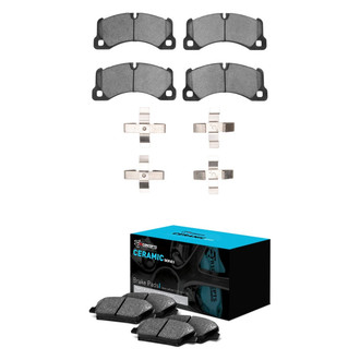 R1 Concepts® - Ceramic Front and Rear Brake Pad Set