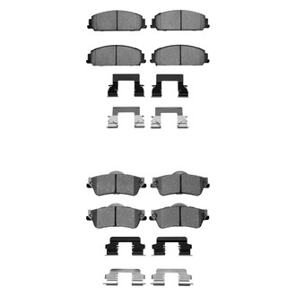 R1 Concepts® - Ceramic Front and Rear Brake Pad Set