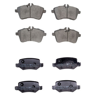 R1 Concepts® - Ceramic Front and Rear Brake Pad Set