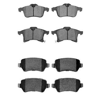 R1 Concepts® - Ceramic Front and Rear Brake Pad Set