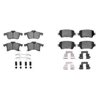 R1 Concepts® - Ceramic Front and Rear Brake Pad Set