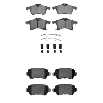 R1 Concepts® - Ceramic Front and Rear Brake Pad Set
