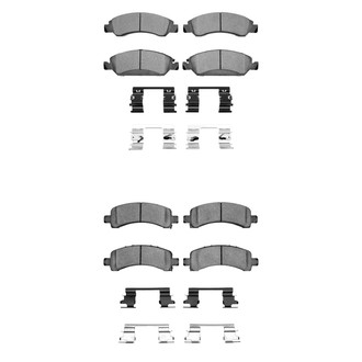 R1 Concepts® - Ceramic Front and Rear Brake Pad Set
