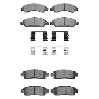 R1 Concepts® - Ceramic Front and Rear Brake Pad Set