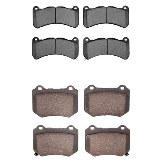 R1 Concepts® - Ceramic Front and Rear Brake Pad Set