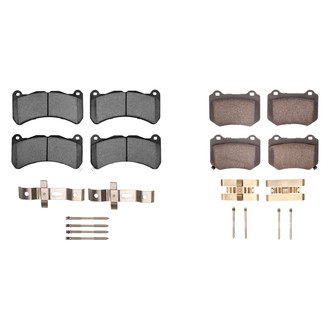 R1 Concepts® - Ceramic Front and Rear Brake Pad Set